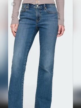 Gap Low Rise Boot Cut Jeans Size 8 Regular